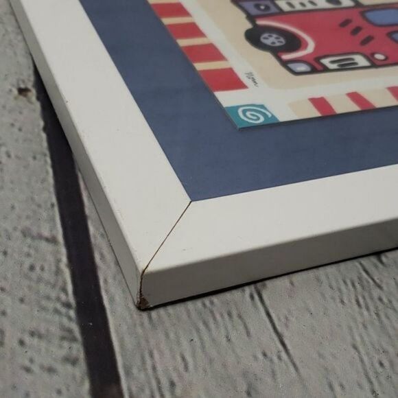 Kid's Firetruck Wall Art Crystal Art Gallery - Picture 7 of 9